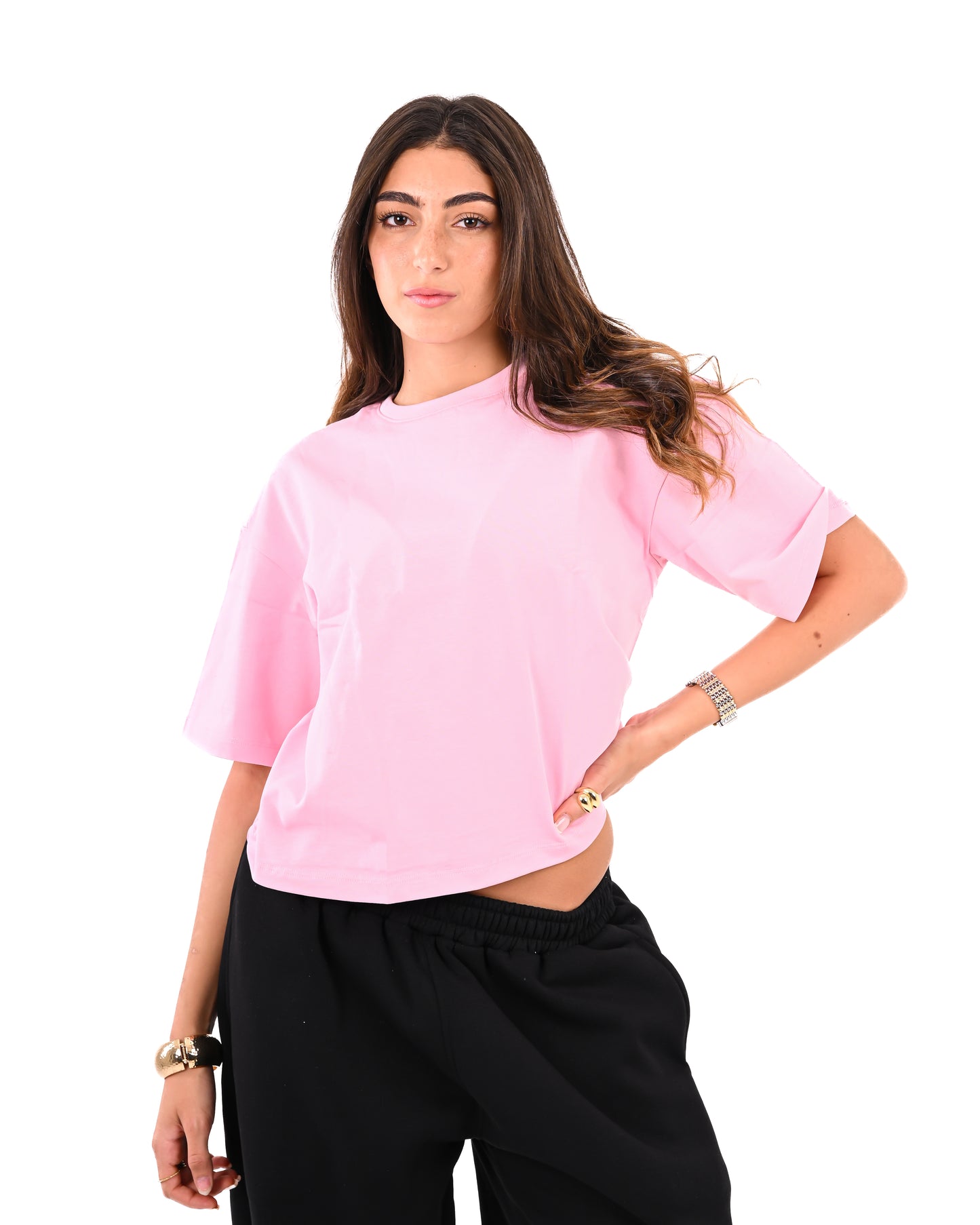 Pink Boxy T