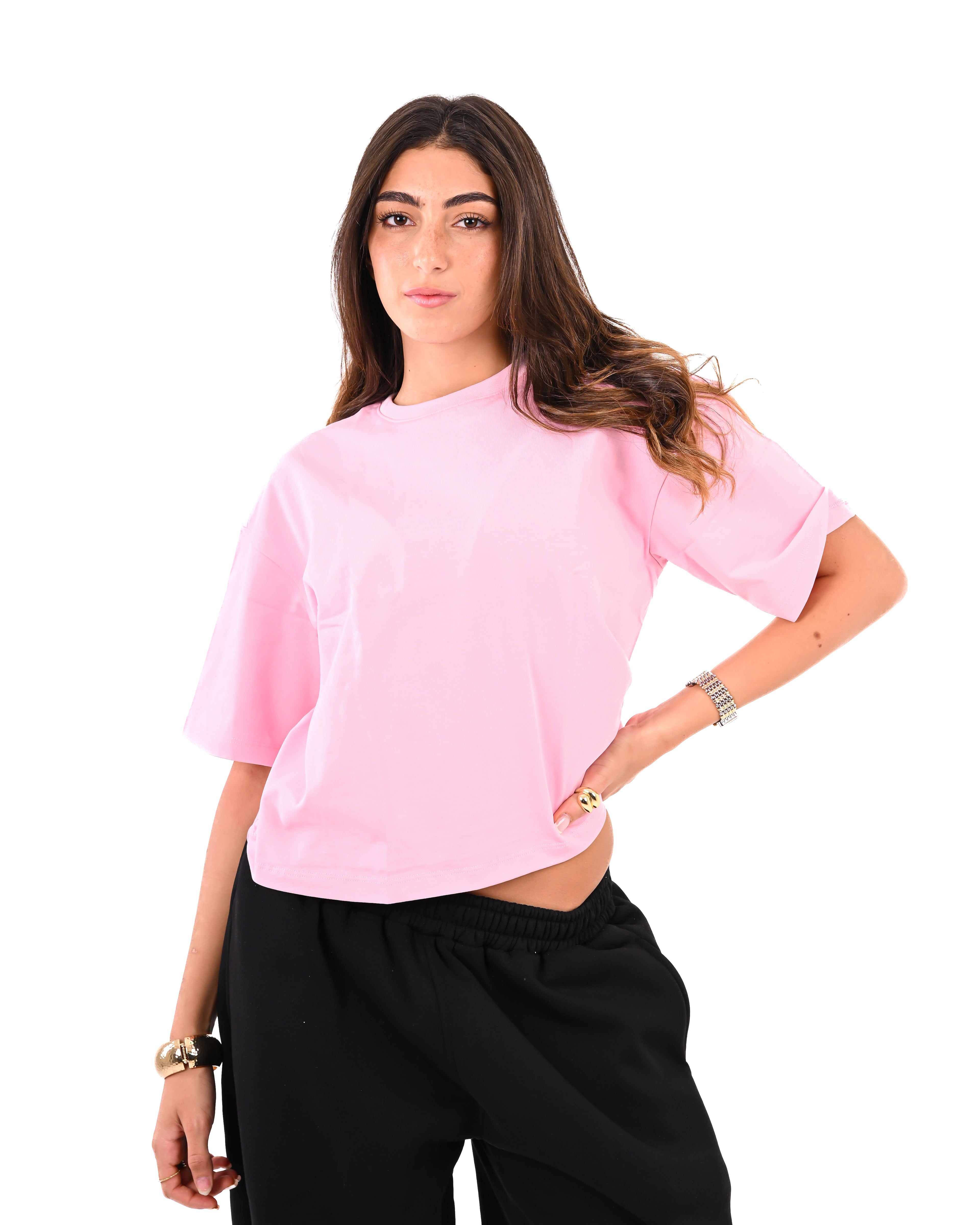 Pink Boxy T
