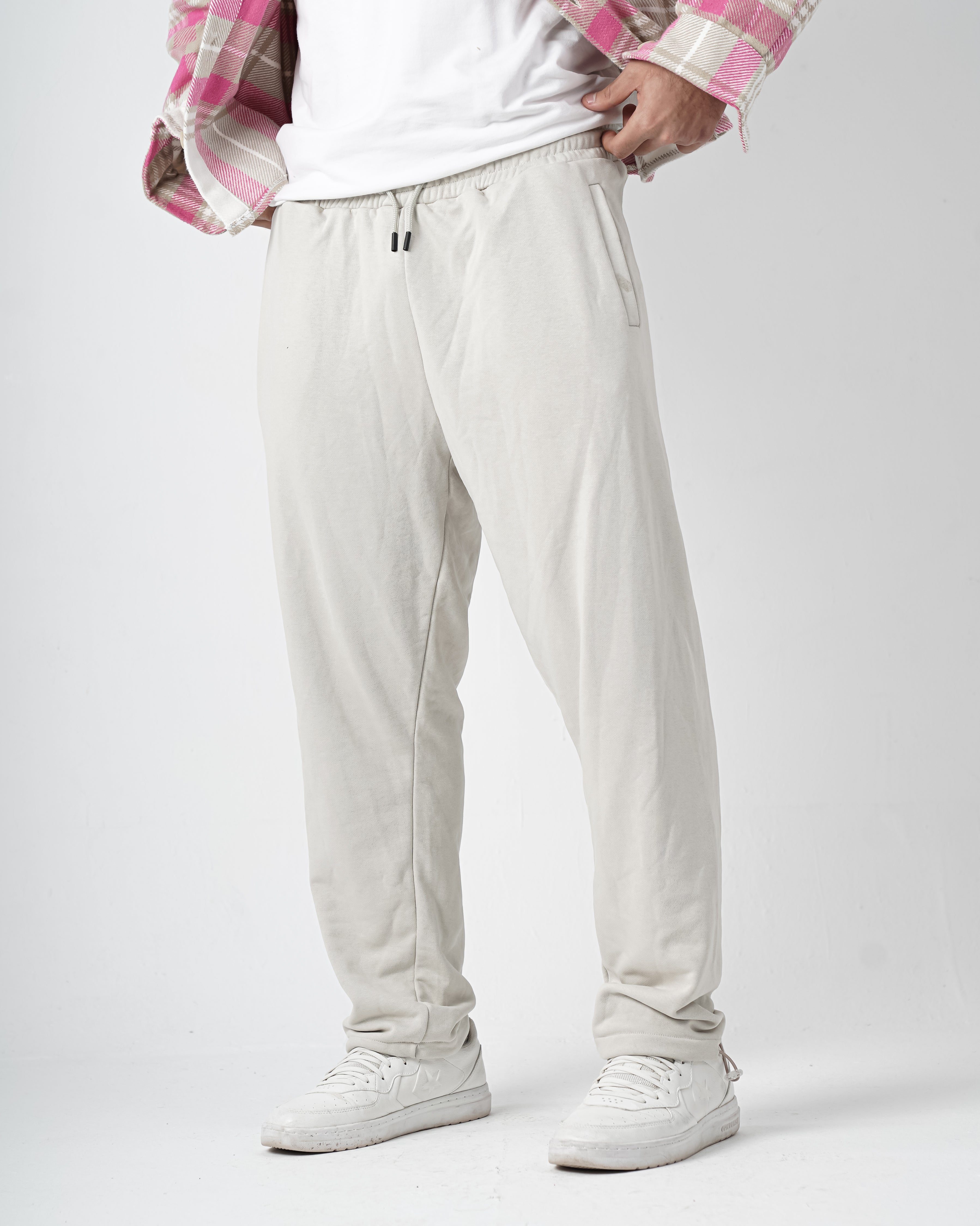Beige Sweatpants