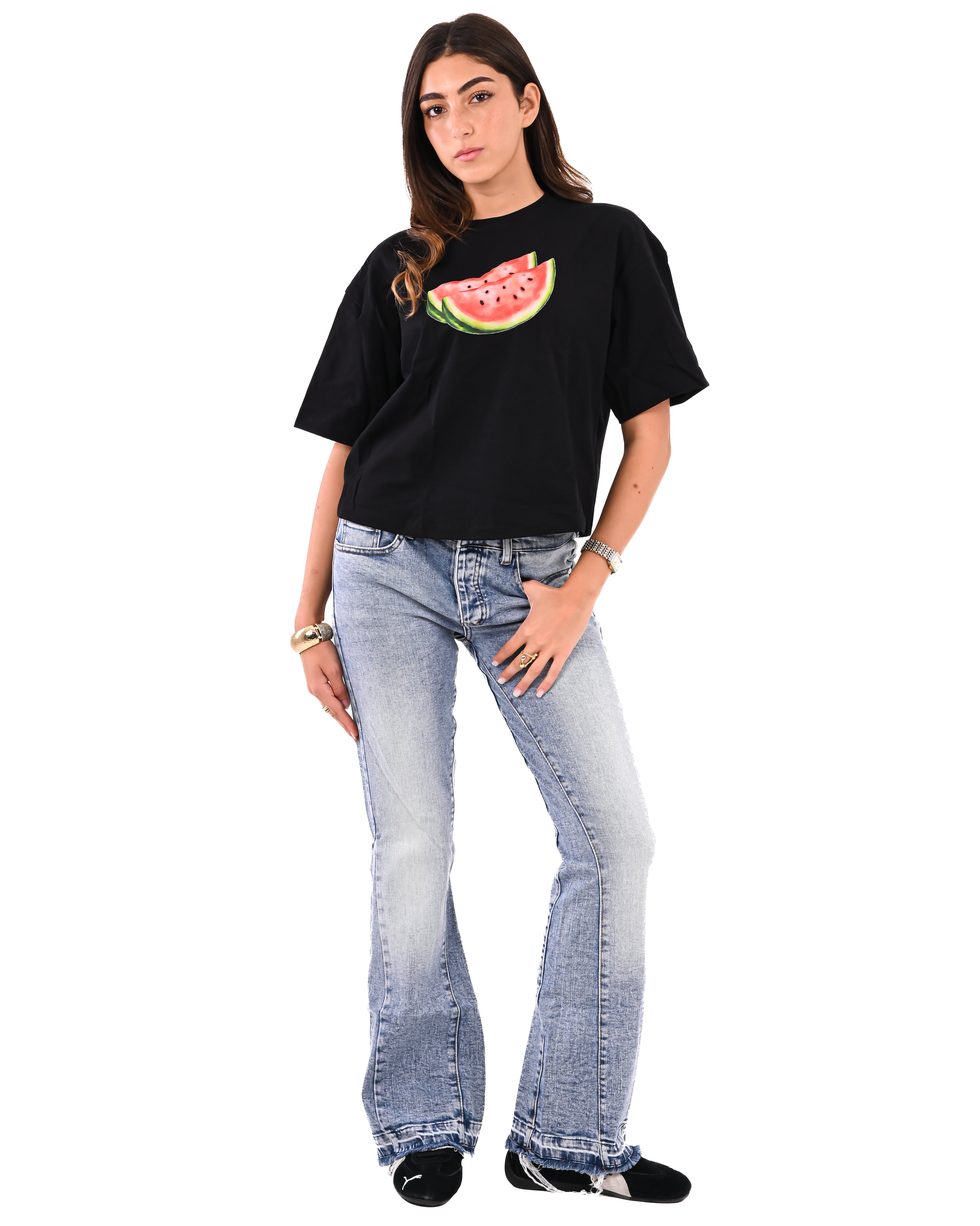 Black Watermelon Boxy T