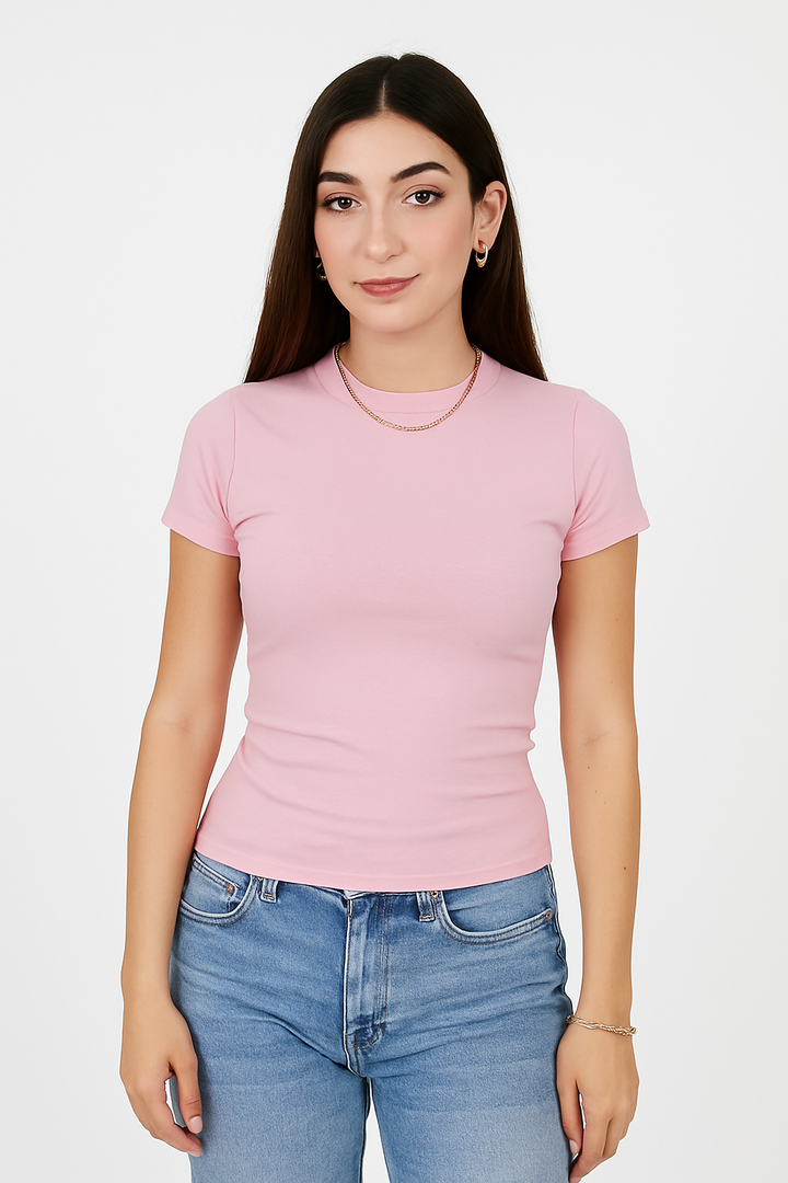 Pink Baby Tee