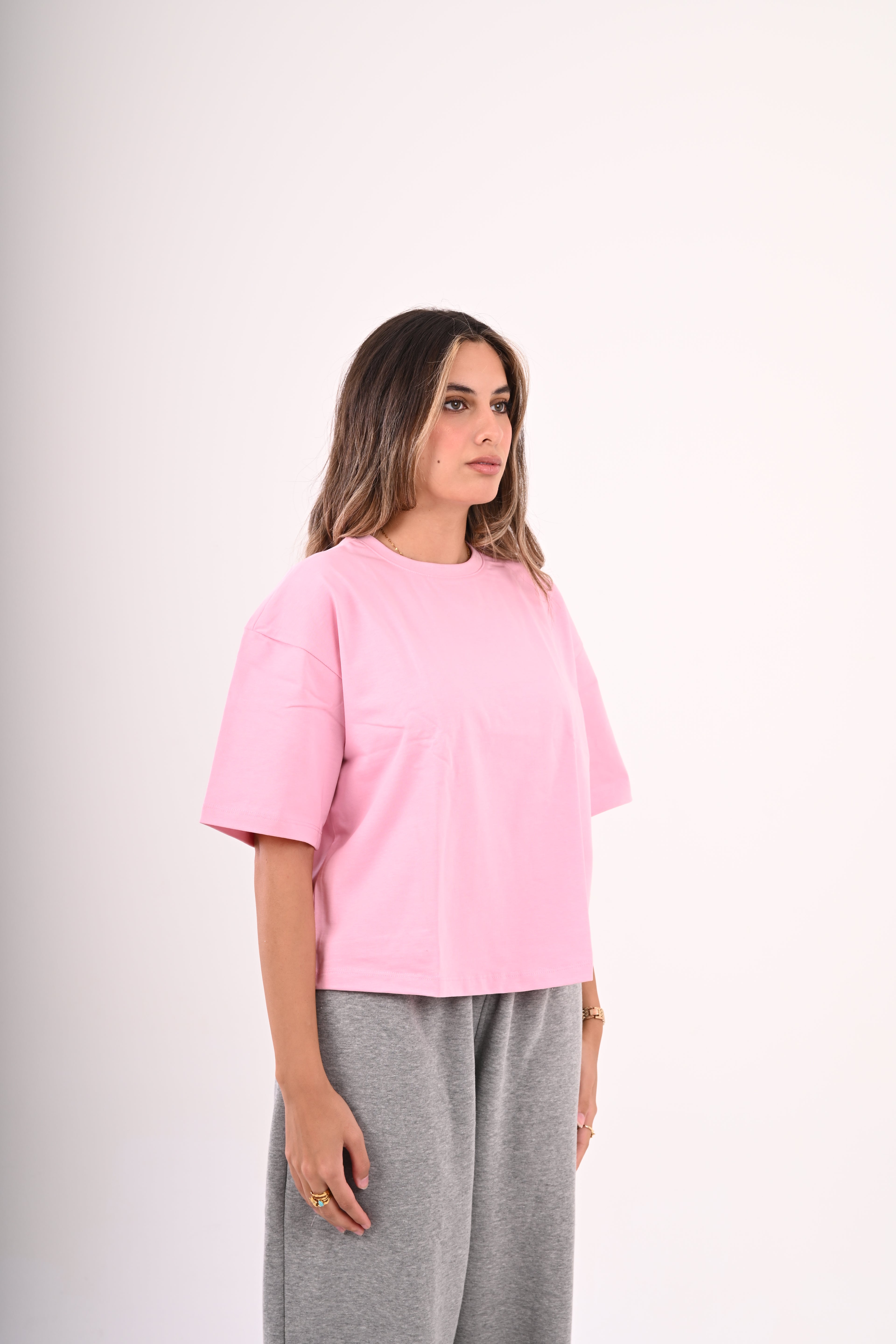Pink Boxy T